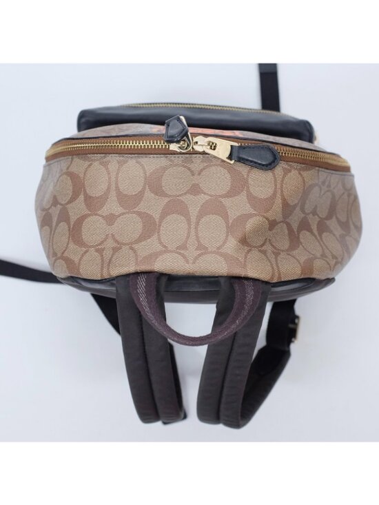 Coach Backpack CHARLIE VANDAL GUMMY BEAR leather monogram main image 5